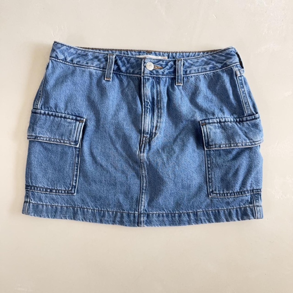 Levi's Classic Blue Mini Skirt